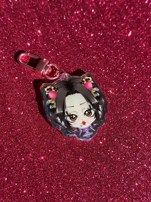 Cat Eyed Queen Nana keychain
