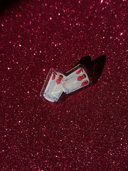 Baby Strawberry Cup Pin