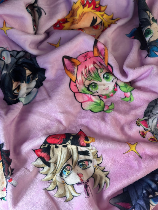 Demons and Slayers Blanket