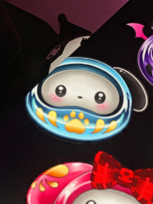 Chacco Dog Duruma Doll Sticker