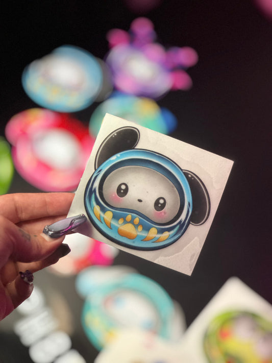 Chacco Dog Duruma Doll Sticker