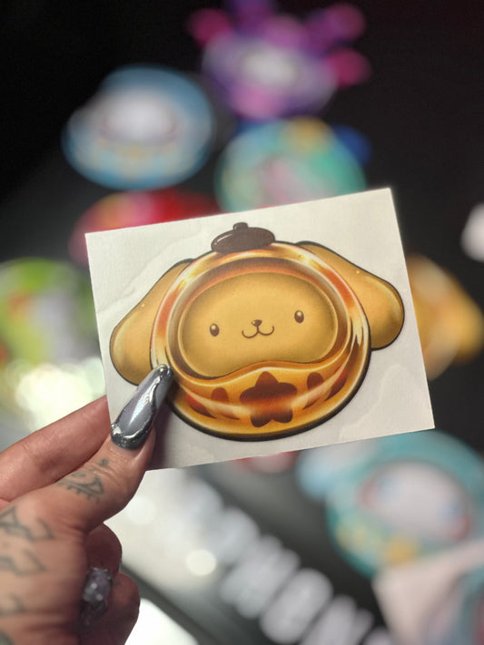 Pompom Duruma Doll Sticker