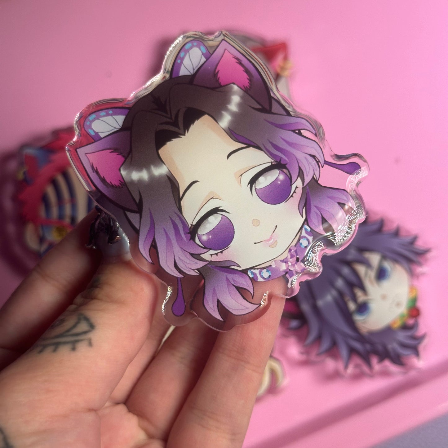 Shinobu Cat Phone Grip