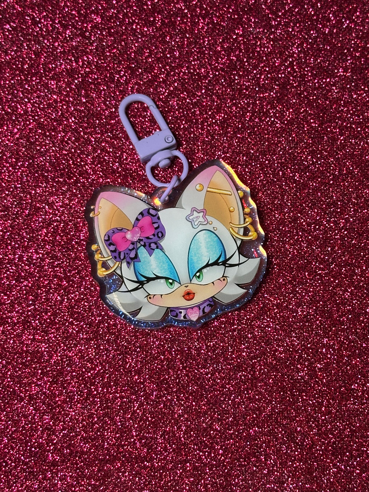 Gyaru Rouge Keychain