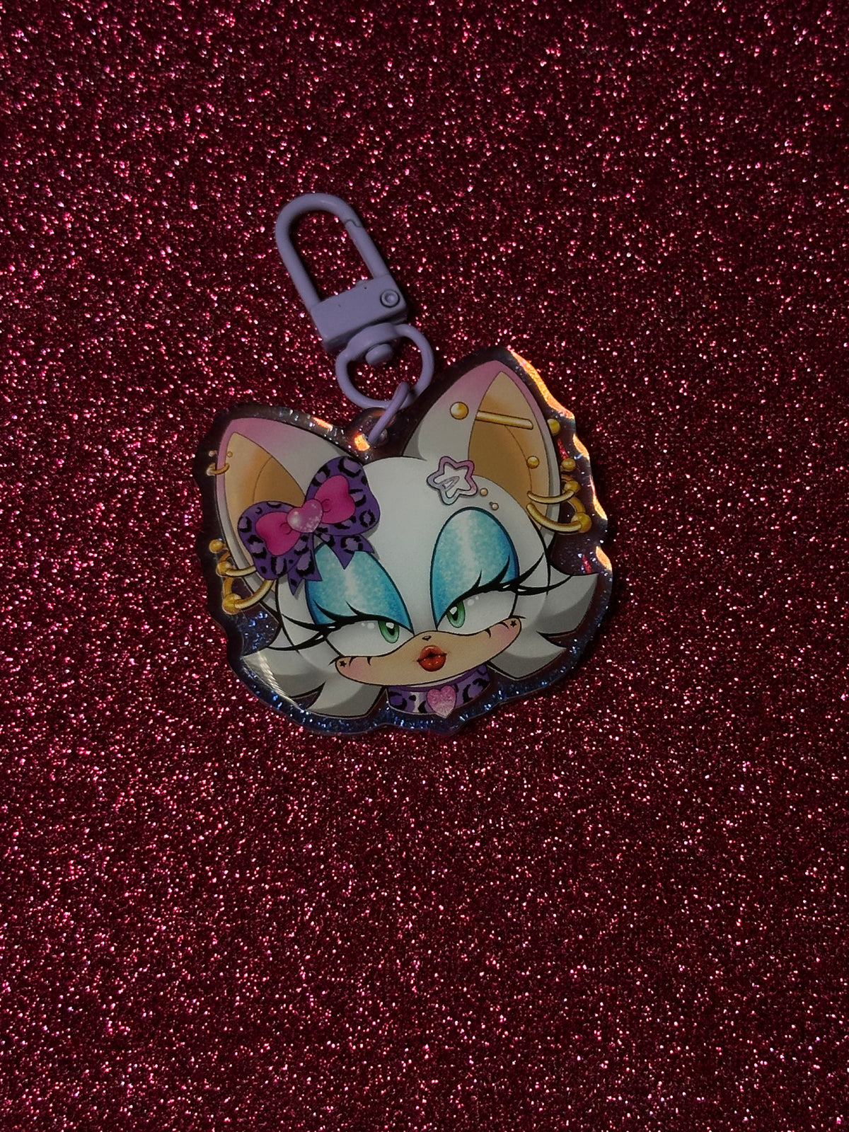 Gyaru Rouge Keychain
