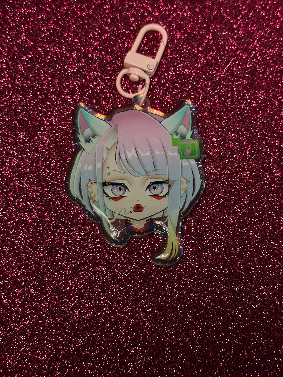 Lucy Cat Keychain
