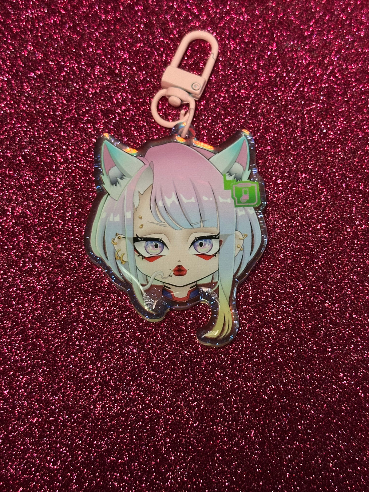 Lucy Cat Keychain