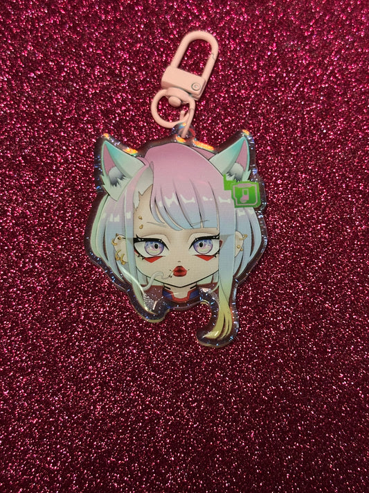 Lucy Cat Keychain
