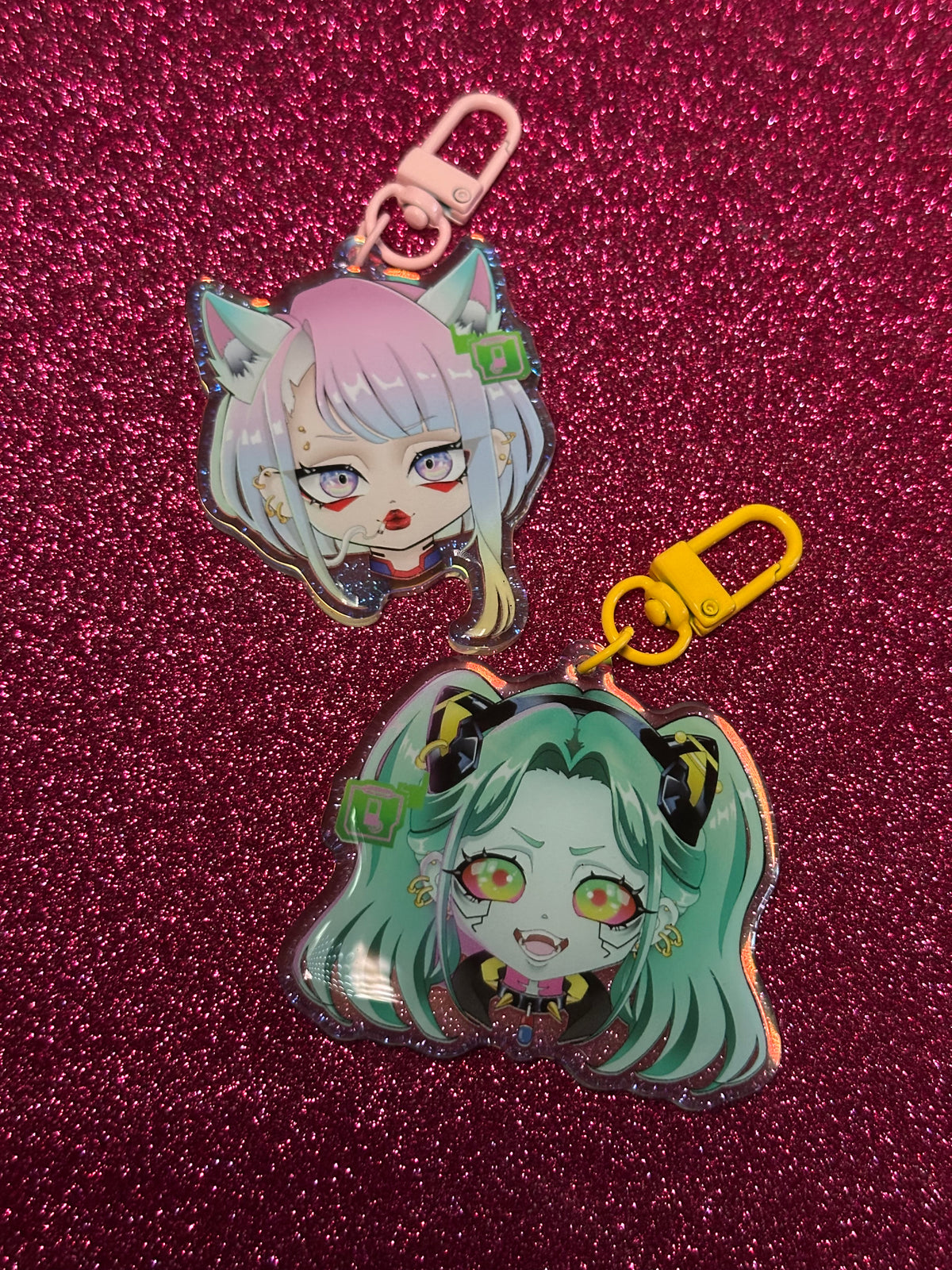 Rebecca Cat Keychain
