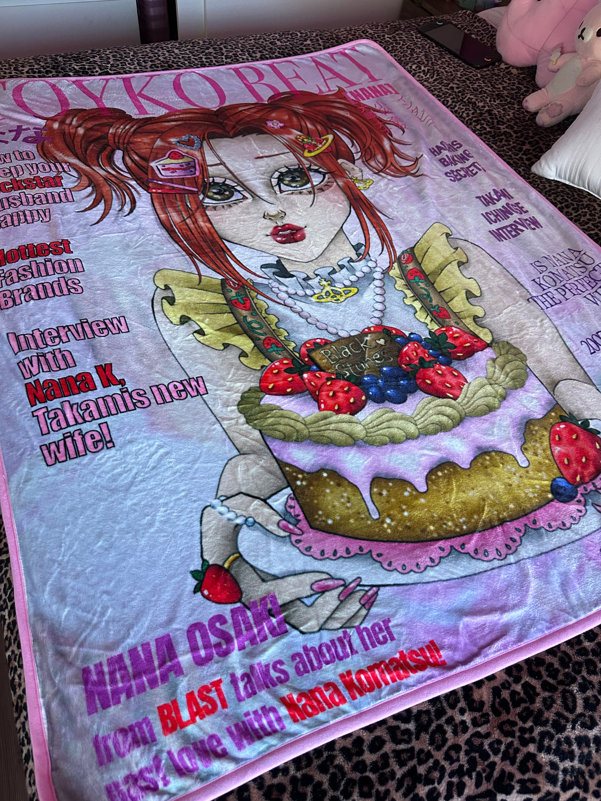 Tokyo Beat Nana Throw Blanket