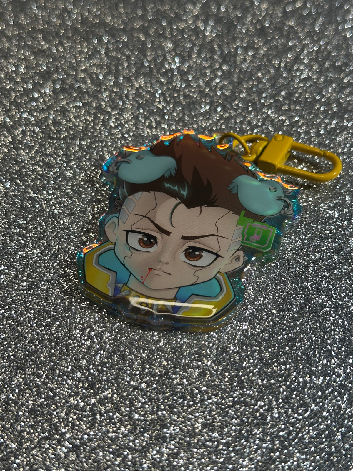 David Pup Keychain