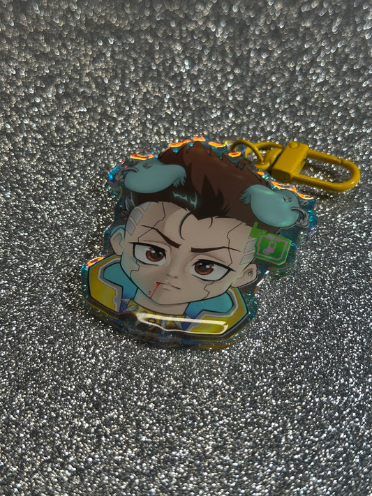 David Pup Keychain